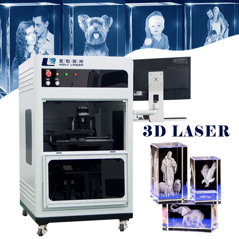 3D CNC Crystal Cube LED стъклен трофей Карикатура снимка Ключов топка Подарък занаят вътре в подземния лазерен гравьор Гравиране Машини